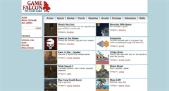Desktop Screenshot of gamefalcon.com